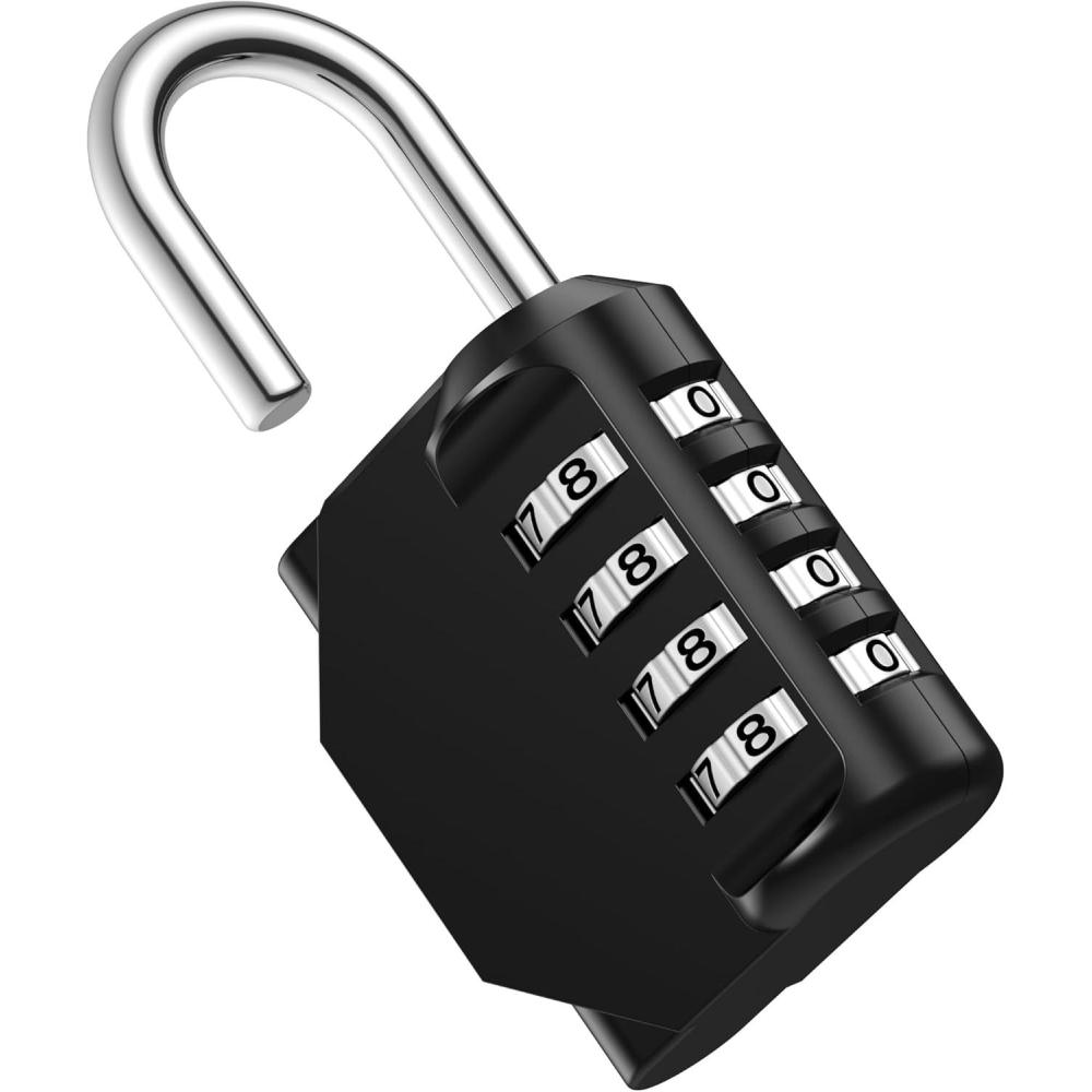 Puroma Combination Lock 4 Digit Waterproof Locker Locks Secure Outdoor ...